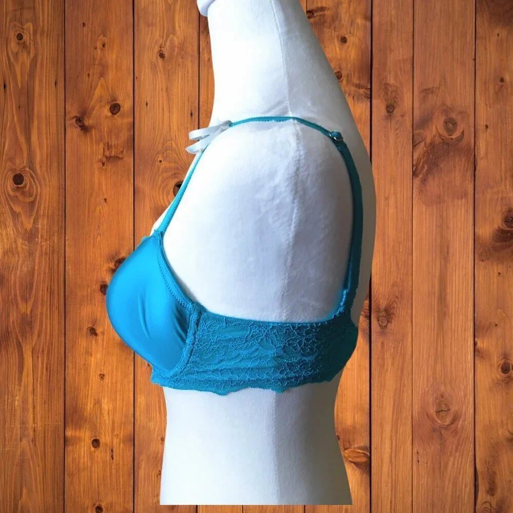 Victoria's Secret Size 32DD Dream Angel Demi Padded Bra Underwire Lace Romantic